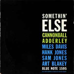 Cannonball Adderley - Somethin' Else album cover