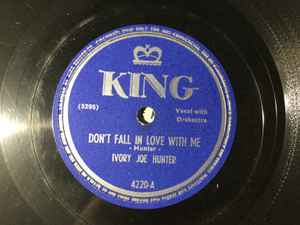 Ivory Joe Hunter - Don't Fall In Love With Me / Siesta With Sonny album cover