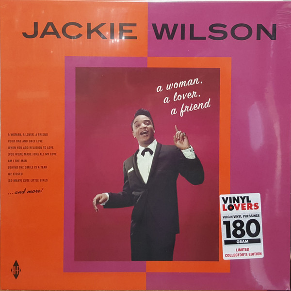 Jackie Wilson – A Woman, A Lover, A Friend (2016, 180 Gram