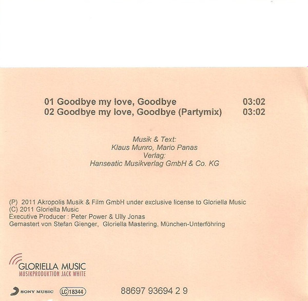 descargar álbum Jini & Kostas - Goodbye My Love Goodbye