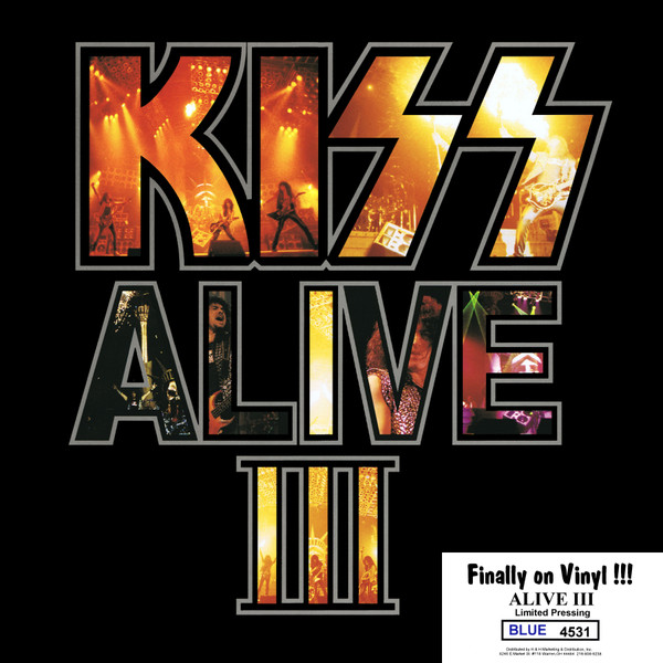 Kiss – Alive III (1993, Blue, Vinyl) - Discogs