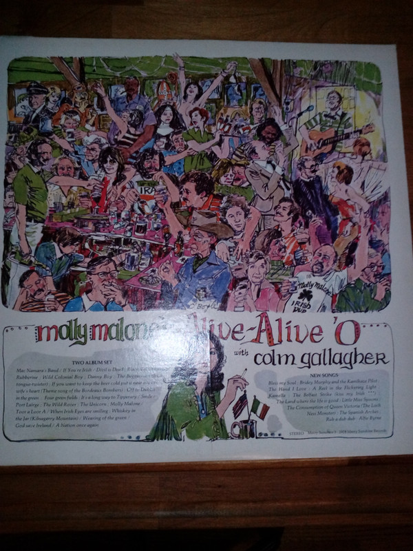 ladda ner album Colm Gallagher - Molly Malones Alive Alive O with Colm Gallagher