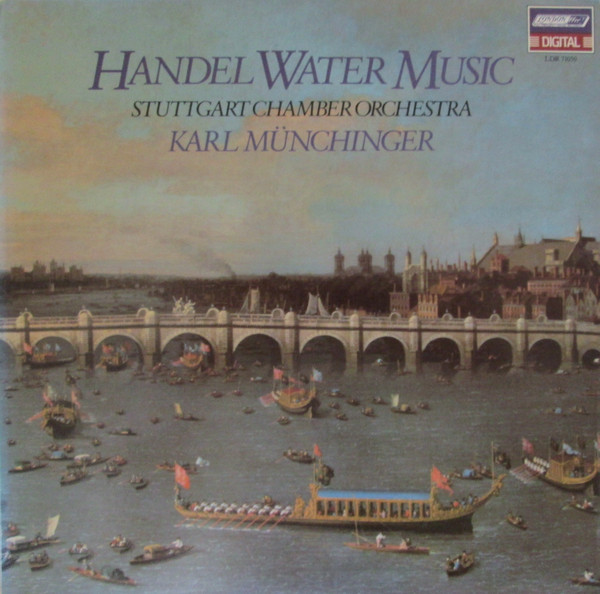 last ned album Handel Stuttgart Chamber Orchestra, Karl Münchinger - Water Music