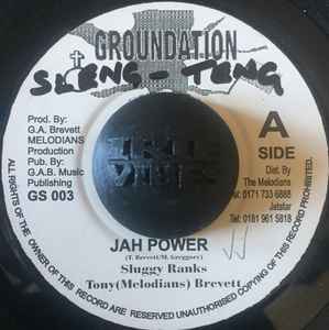 Sluggy Ranks - Jah Power album cover