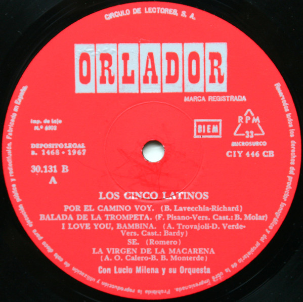 télécharger l'album Los Cinco Latinos - Los Cinco Latinos