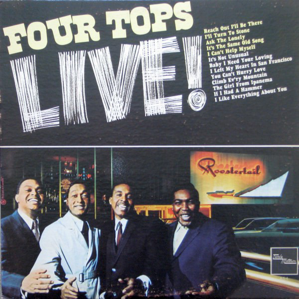 Four Tops – Live! (1967, Vinyl) - Discogs