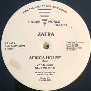 Zafra - Africa House album cover