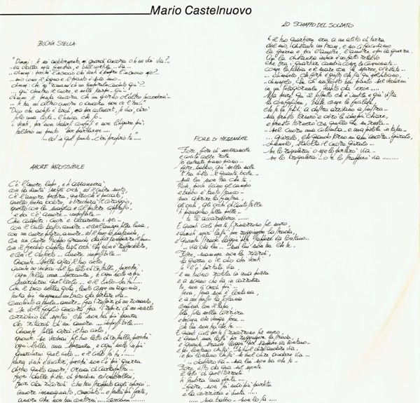 ladda ner album Mario Castelnuovo - Mario Castelnuovo