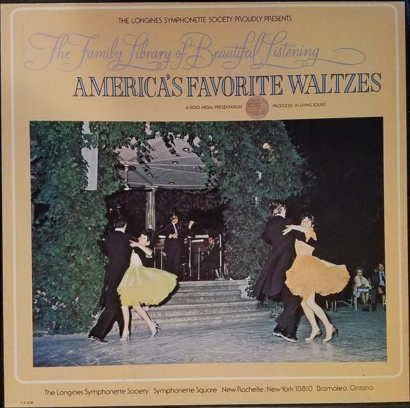 The Longines Symphonette Society America s Favorite Waltzes