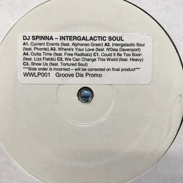 DJ Spinna – Intergalactic Soul (2006, Vinyl) - Discogs