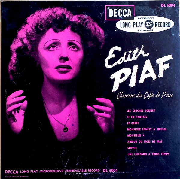 Les meilleur de la chanson française : CD album en Edith Piaf