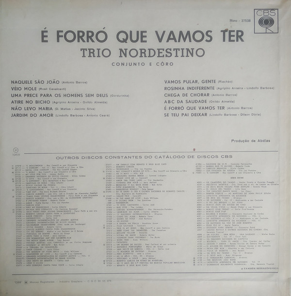 last ned album Trio Nordestino - É Forró Que Vamos Ter