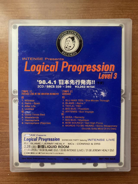 Intense – Logical Progression Level 3 (1998, Cassette) - Discogs