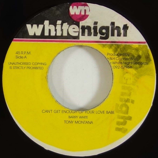 télécharger l'album Tony Montana - Cant Get Enough Of Your Love Babe