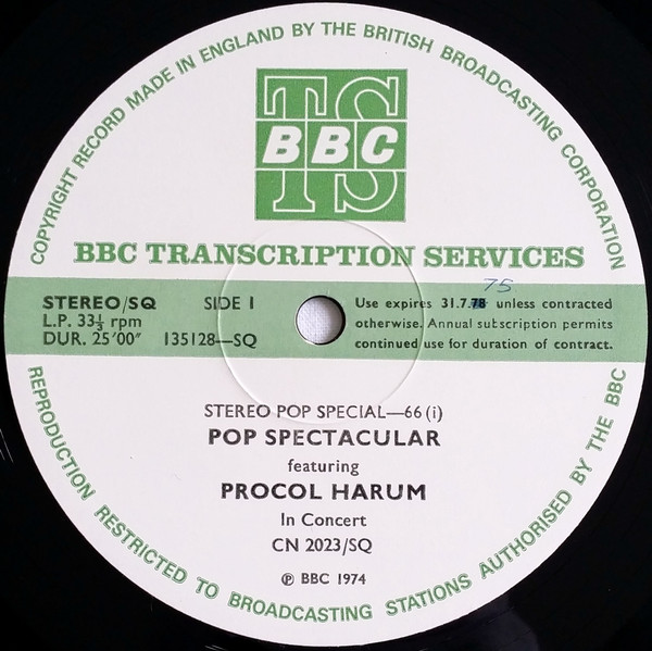 ladda ner album Procol Harum - Stereo Pop Special 66