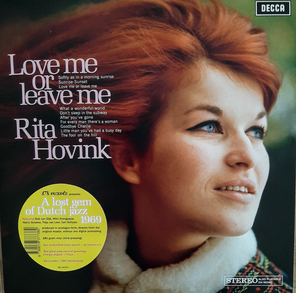 Rita Hovink – Love Me Or Leave Me (1969, Vinyl) - Discogs