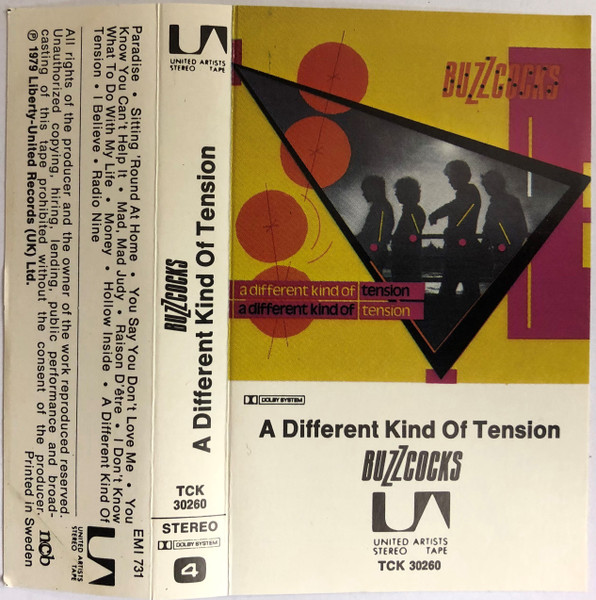 Buzzcocks - A Different Kind Of Tension | Releases | Discogs