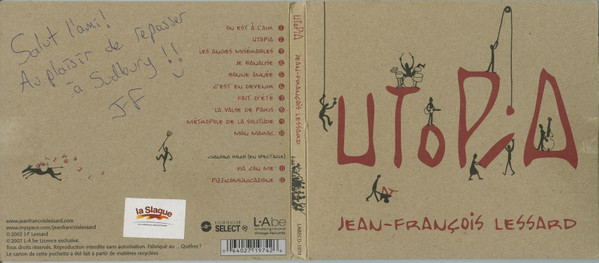 last ned album JeanFrançois Lessard - Utopia
