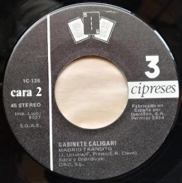 ladda ner album Gabinete Caligari - Madrid Tránsito