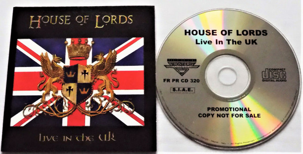 House Of Lords – Live In The UK (2007, CD) - Discogs