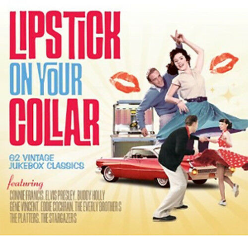 Album herunterladen Various - Lipstick On Your Collar 62 Vintage Jukebox Classics