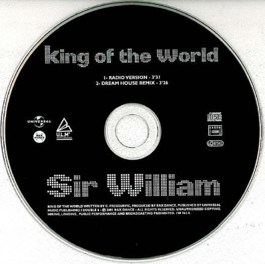 Album herunterladen Sir William - King Of The World
