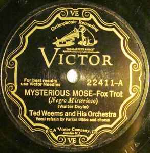TED WEEMS AND HIS ORCH. VICTOR Mysterious Mose/ Slappin’ The Bass