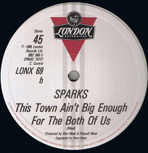 Sparks - Change | London Records (LONX 69) - 3