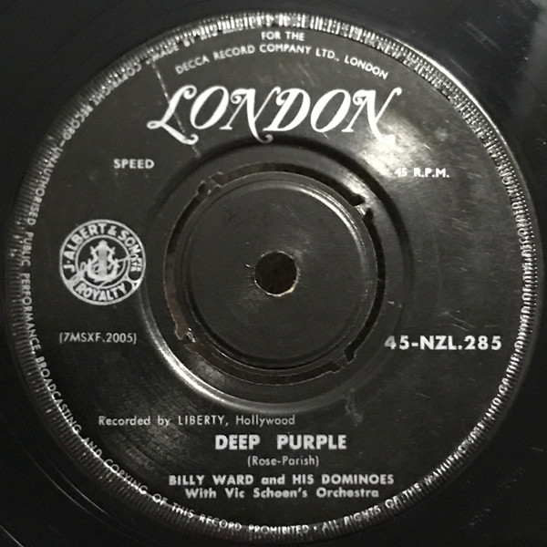 Billy Ward And His Dominoes - Deep Purple | Releases | Discogs