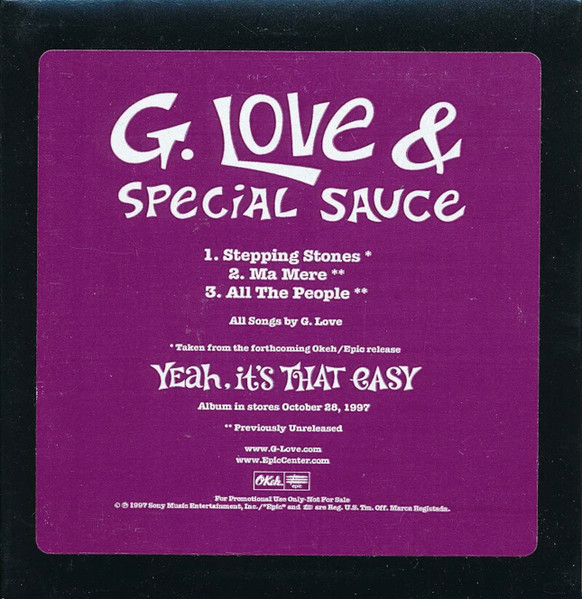 G. Love & Special Sauce – Stepping Stones (Fun Lovin