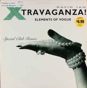 David Ian - Elements Of Vogue (Special Club Remix) album cover