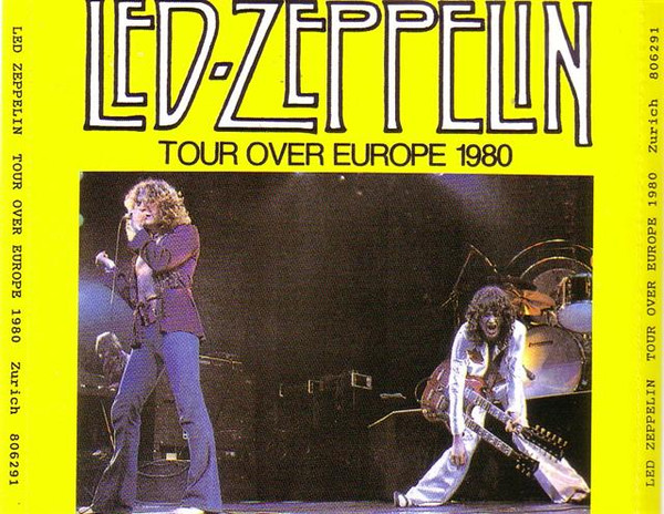 Led Zeppelin – Tour Over Europe 1980 (CD) - Discogs