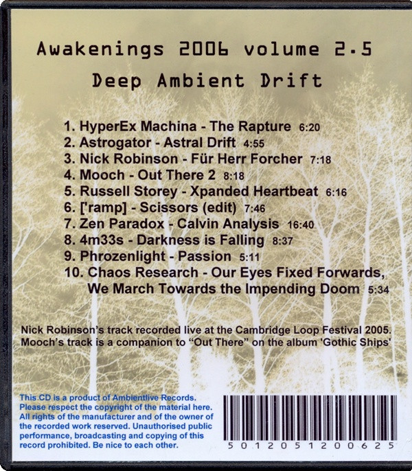 ladda ner album Various - Awakenings 2006 Volume 1