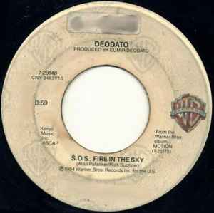 Eumir Deodato - S.O.S., Fire In The Sky / East Side Strut album cover