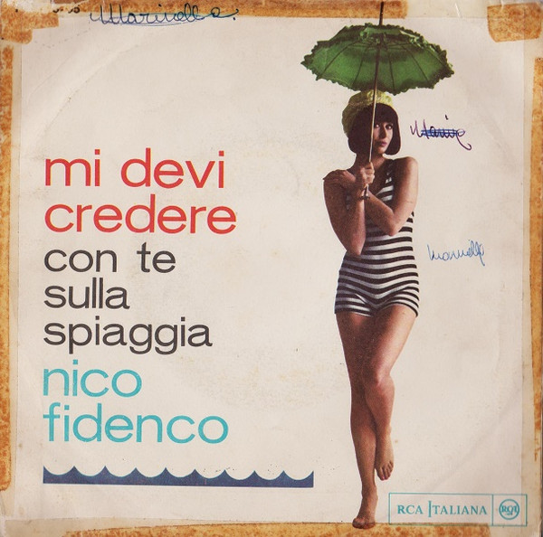 last ned album Nico Fidenco - Con Te Sulla Spiaggia Mi Devi Credere