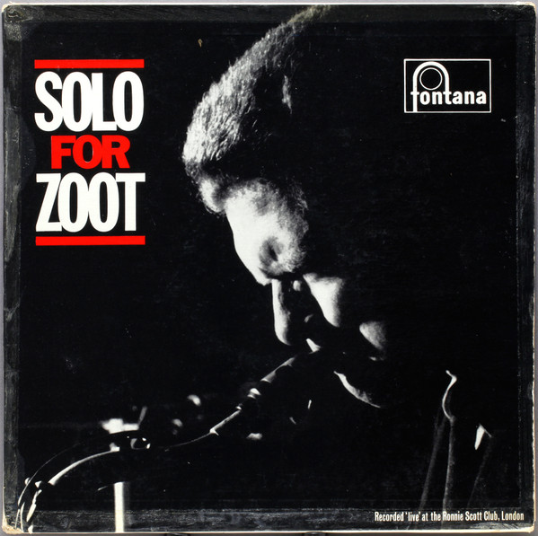 Zoot Sims – Solo For Zoot (1962, Vinyl) - Discogs