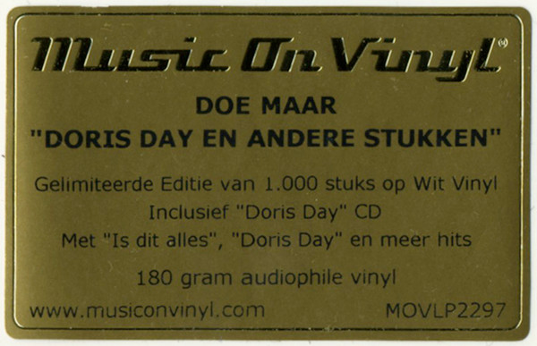 descargar álbum Doe Maar - Doris Day En Andere Stukken