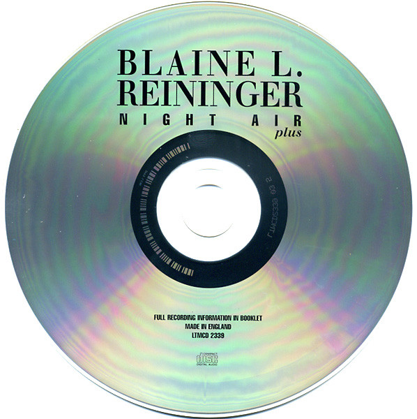 last ned album Blaine L Reininger - Night Air Plus