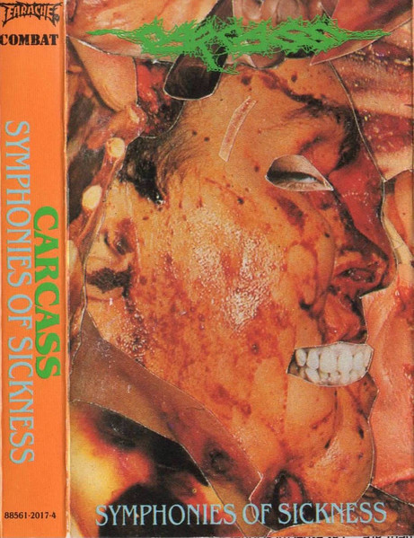 Carcass – Symphonies Of Sickness (1990, Cassette) - Discogs