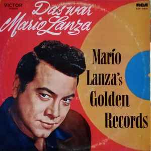 Mario Lanza - Das War Mario Lanza (Mario Lanza's Golden Records) album cover