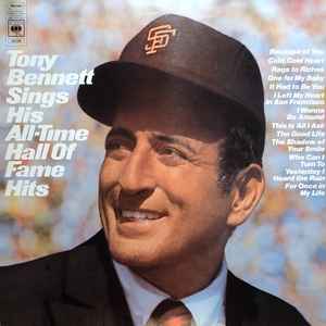 Tony Bennett - Sings His All-Time Hall Of Fame Hits album cover
