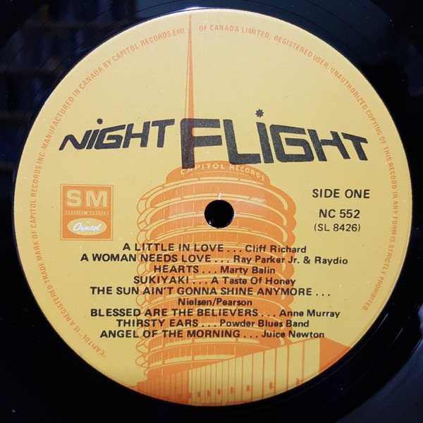 Various - Night Flight | K-Tel (NC-552) - 3