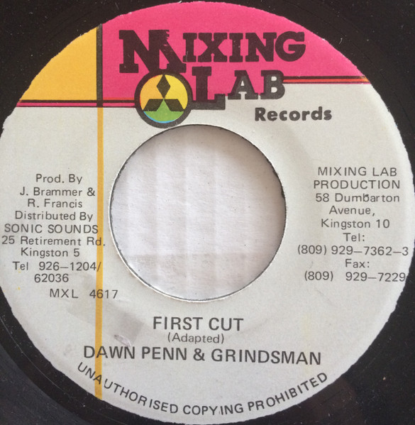 Dawn Pen & Grindsman – First Cut (Vinyl) - Discogs