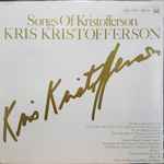 Cover of Songs Of Kristofferson, 1982, Vinyl