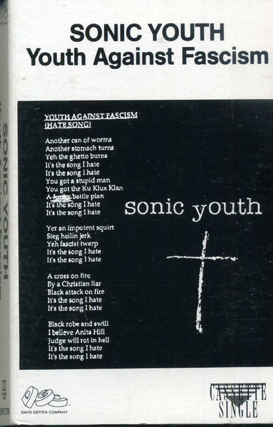 Sonic Youth – Youth Against Fascism (1992, Cassette) - Discogs