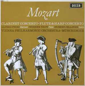 Mozart, Alfred Prinz ∙ Werner Tripp ∙ Hubert Jellinek, Vienna Philharmonic  Orchestra ∙ Münchinger – Clarinet Concerto ∙ Flute & Harp Concerto (1964,  Vinyl) - Discogs