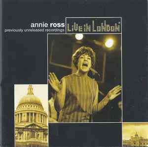 Annie Ross - Live In London album cover