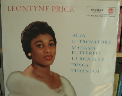 télécharger l'album Leontyne Price - Aida Il Trovatore Madama Butterfly La Rondine Tosca Turandot