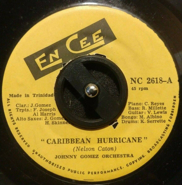 Johnny Gomez And His Orchestra – Caribbean Hurricane (Vinyl) - Discogs