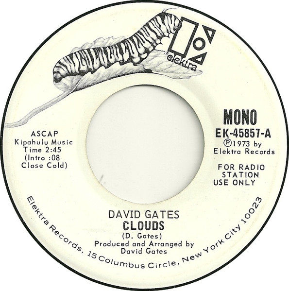 David Gates – Clouds (1973, Vinyl) - Discogs